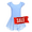 Light Blue, variant on Oudiya 3-9 Years Ruffle Sleeve Ballet Leotard Dance Dress Tutu Skirt Outfits for Girls Gymnastics