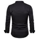 thumbnail image 4 of Camisas de Vestir de Cuello de Banda de Manga Larga Con Bordado Floral Casual Para Hombres Odeerbi  ODB-6, 4 of 4