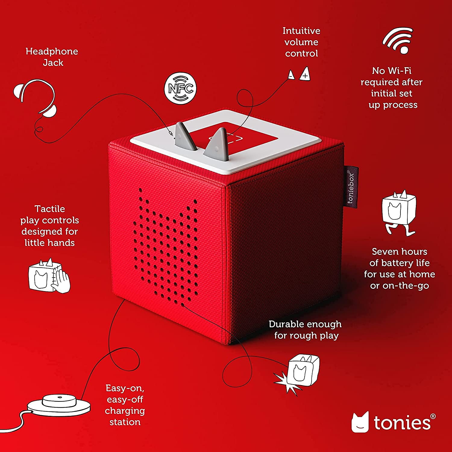 Tonie Starter Set - Red