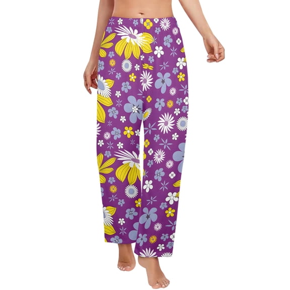 Ladies Sleeping Pajama Pants - Hippie - Women's Pajamas - XS