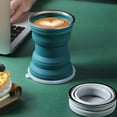 thumbnail image 4 of Silicone Collapsible Travel Cup,Folding Camping Cup with Lid, Expandable Drinking Cup,Portable Coffee Cup, 4 of 7