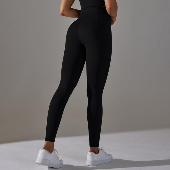 New legging anti cellulite femme, knit seamless peach tight yoga pants women high waisted show running sports fitness pants
