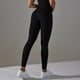thumbnail image 4 of MKLEKYY Leggings deportivos para mujer, nuevos pantalones de yoga ajustados de punto sin costuras color melocotón para mujer, cintura alta y pantalones para correr y fitness 1938, 4 of 4