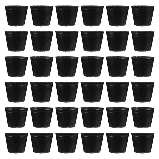 CIMAXIC 100pcs Simple Planting Bags Sturdy Nutrient Bags Practical Planting Cups,3.15"X3.15"X3.54"