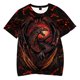 thumbnail image 1 of Children Dinosaur T-Shirts Boys Girls Cartoon 3D Tee Tops Kids Casual T Shirts Child Print TShirts 3-14 Years Old12T Gong Bohan LED, 1 of 2