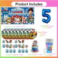thumbnail image 2 of Paw Patrol Boy 5th Birthday Cups Plates Party Supplies Decor Backdrop Fans Decorations Banner, 2 of 6