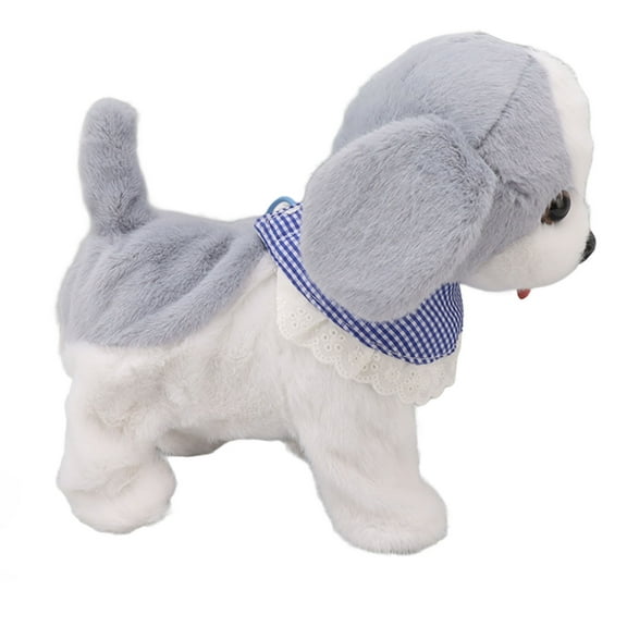 Electronic Plush Pet Doll Walking Barking Puppy Dog Toy Interactive Dancingwith Remote Control Leash for Kids