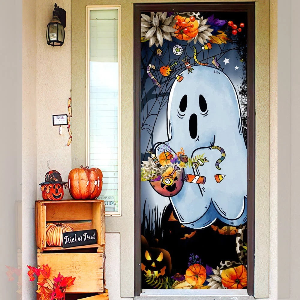 8.5 X 11 Halloween Door Art Print the Nightmare Before 