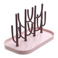thumbnail image 1 of Estante de secado de agua para bebés Sunnimix Cactus Extraíble Rosado Tendedero, 1 of 8