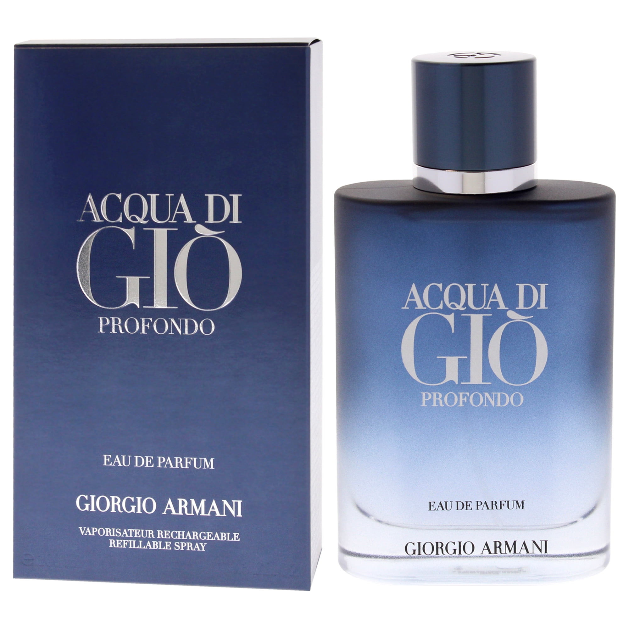 香水(男性用) Giorgio Armani Acqua di Gio Profondo Giorgio Armani Acqua Di Gio Profondo, 3.3 oz EDP Spray, Aromatic