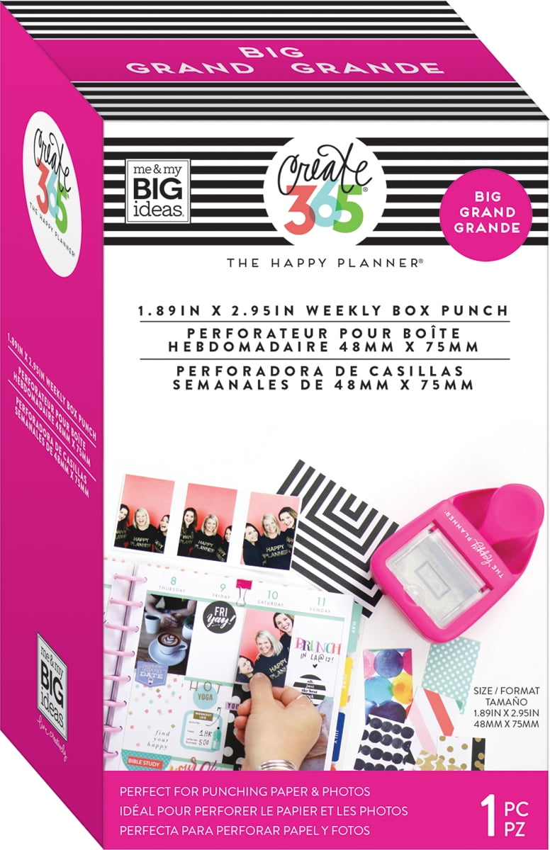Happy Planner Big Weekly Box Punch-