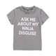 thumbnail image 2 of Camiseta de humor gráfico Yinane Camisetas divertidas con tapa Camiseta de verano de manga corta Gris S, 2 of 8