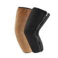 thumbnail image 2 of Autumn Winter Velvet Enveloping Sheepskin Double Layer Thickened Knee Warmers Leg Zippered Support Sleeves, 2 of 6