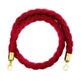 thumbnail image 1 of Barrières de Corde - Bâtons de Fouille Robustes avec Ceinture Rétractable Contrôle Bâtons 1.5m Rouge, 1 of 9