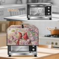 thumbnail image 4 of Whosucclay Cardinal Cherry Blossom Print Microwave Oven Universal Dust Cover, Heat-Resistant, Waterproof Microwave Oven Cover, Anti-Oil-Staining Easy to Clean Kitchen Appliance Covers-S, 4 of 7