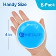 thumbnail image 3 of LotFancy Mini Ice Pack for Eyes, Face,Breastfeeding, Injuries, 6PCS Small Hot Cold Pads Reusable, 3 of 8