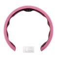 thumbnail image 1 of Funda para volante de cuero artificial PU ABS Protector de volante de automóvil Rosa 1 Pc, 1 of 6