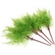 thumbnail image 2 of 4 piezas de helecho verde artificial, planta falsa para arreglos florales., 2 of 6