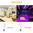 thumbnail image 6 of 4X E26 Rgb Led Bulbs Magic Color Changing Lighting Decor Light Ir Remote Control, 6 of 6