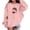 Pink, variant on BFHHYA Girls Boys Christmas Sweatshirt Kids Wine Glass Print Crew Neck Sweatshirt Long Sleeve Casual Pullover for Holiday Photos (1-13Y)