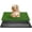 M 25x20x1.2IN-1 Grass Pad, variant on WSWJY Dog Grass Pad with Tray, 25" x 20" Indoor Artificial Grass Pee Pad for Puppy Potty Training, Portable Dog Toilet Pet Loo, 3-Layer System