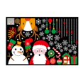 thumbnail image 1 of Festival Snowman Santa Elk Wall Sticker Window Decoration Removable Sticker, 1 of 7