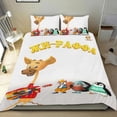 thumbnail image 1 of Gee-Raffa Conjunto de sábanas temático, trío de piezas, cómodo y amigable con la piel, diseño único, regalo de decoración para el hogar para familiares, amigos y fans,135cm *200cm, 1 of 6
