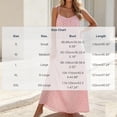 thumbnail image 3 of Yteetum Summer Dresses for Women Sleeveless Boho Print Tie Shoulder Spaghetti Strap Backless Cami Dresses Sundress Casual Solid Loose Comfy Travel Vacation Beach Dress, 3 of 7