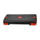 thumbnail image 2 of de ejercicios aeróbicos para ejercicios de fitness, accesorio ajustable para gimnasio en casa negro rojo M, 2 of 8