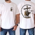 thumbnail image 2 of Christian Genesis 27 3 Deer Hunting Cross Graphic Casual T-Shirt for Men, 2 of 6