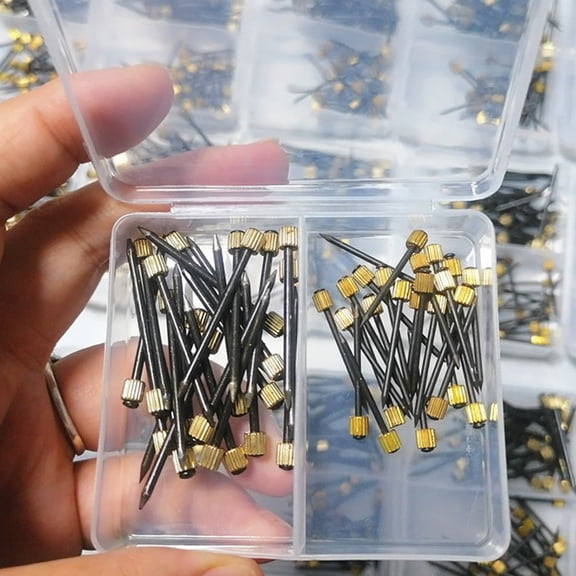 HOMEMAXS 90Pcs Photo Frame Hanging Nails Picture Hangers Nail Home Hanging Photo Nail Pin