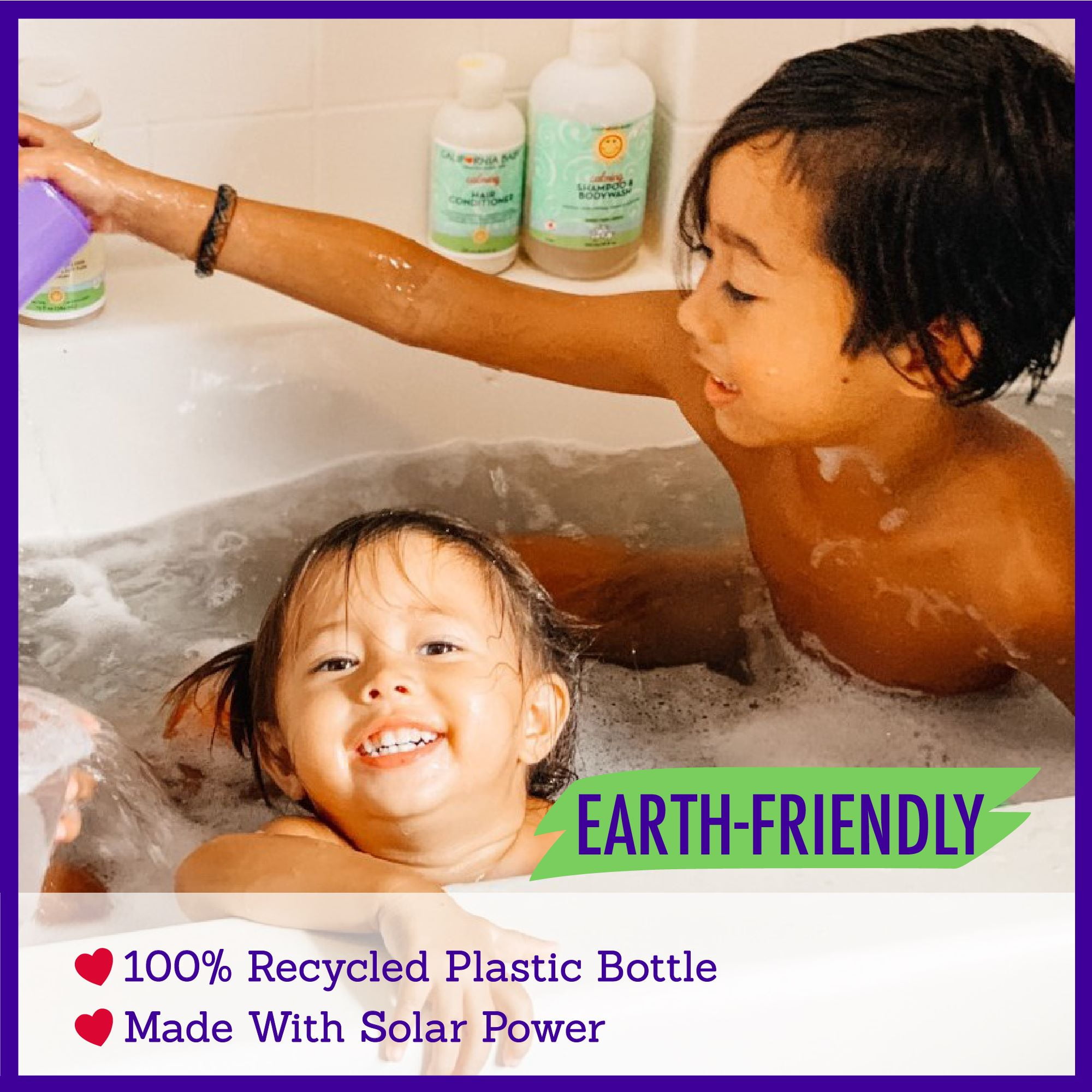 California Baby Calming Baby Shampoo + Baby Wash | 100% Plant-Based | Lavender Body Wash For Sensitive Skin | Hypoallergenic | 562 mL / 19 oz.
