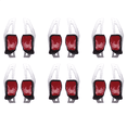 thumbnail image 1 of 12x Aluminum Alloy for Paddle for the Public Golf 6 Mk6 R20 R36 Cc Silver, 1 of 5
