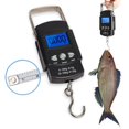 thumbnail image 1 of Gwong Electrónica LCD Digital Travel Fish Equipaje Postal Colgante Gancho Escala de pesaje electrónico, 1 of 7
