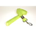 thumbnail image 1 of Dogline Comfort Microfiber Flat Leash for Dogs (W 1" L 6ft), Green, 1 of 9