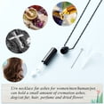 thumbnail image 3 of Cremation Jewelry for Ashes Pendant Urn Necklace Cylinder with Glass Vial Keepsake Ashes Memorial Jewelry, 3 of 7