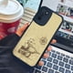 thumbnail image 4 of Elegante y confiable: estuche plateado premium resistente a rayones con diseño gráfico para iPhone 15 Pro Max 14 13 12 Pro 11, 4 of 4