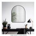 thumbnail image 4 of Espejo Hometrends Decorativo Arqueado Aluminio Negro 48.7 x 60.5 cm, 4 of 4