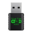 thumbnail image 1 of AX3000 WiFi 6 PCIe Card for Desktop PC, Dual Band Wireless Adapter with Bluetooth 5.2, 802.11ax WPA3, Blazing-Fast 5GHz 2.4GHz for Windows & Linux Gaming, 1 of 8