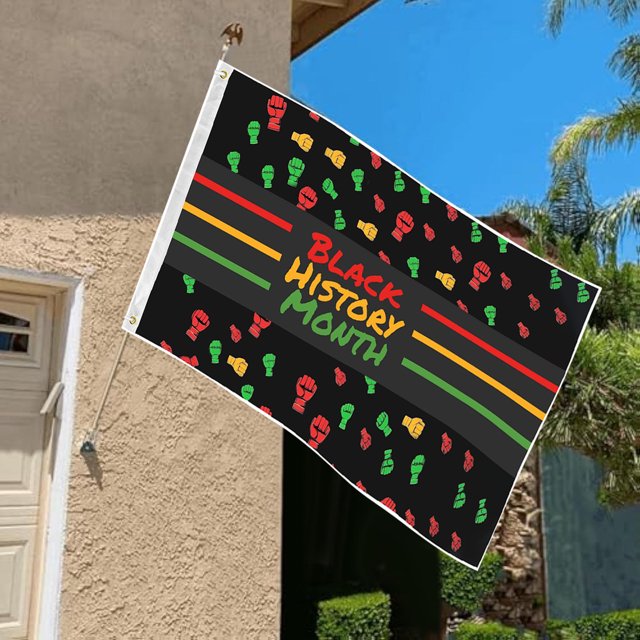 Hxlamzoo 3x5 Ft Month Flag Color and Fade Proof Americans Flags Canvas Header and Double Stitched Month Flag Americans Flags