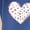 Z17 Blue-Cotton Nightgowns, variant on Mifsaly Cotton Nightgowns for Women Long Sleeve Heart Print Sleepwear Dress Casual Everyday Home Tshirts Dresses Breathable Summer Outfits S