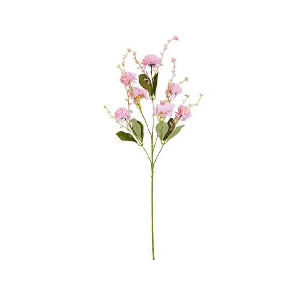 Flores artificiales de crisantemo de 5 puntas, vegetación sintética, arreglo de suelo para ceremonia de boda, flores de seda