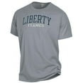 thumbnail image 2 of Men's ComfortWash Gray Liberty Flames Garment Dyed T-Shirt, 2 of 3