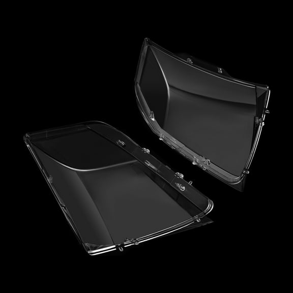 High-quality Materia Headlight Lens Covers For 2008-2013 Cadillac CTS Left & Right Headlamp Lampshade Clear