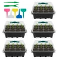 thumbnail image 1 of Seed Starter Kit Greenhouse Grow Trays Seedling Starter Tray Germination Growth, 1 of 9