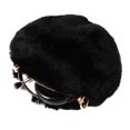 thumbnail image 4 of 1 Pc Comfortable Plush Bag Round Mini Bag Creative Shoulder Bag with Chain Strap, 4 of 9
