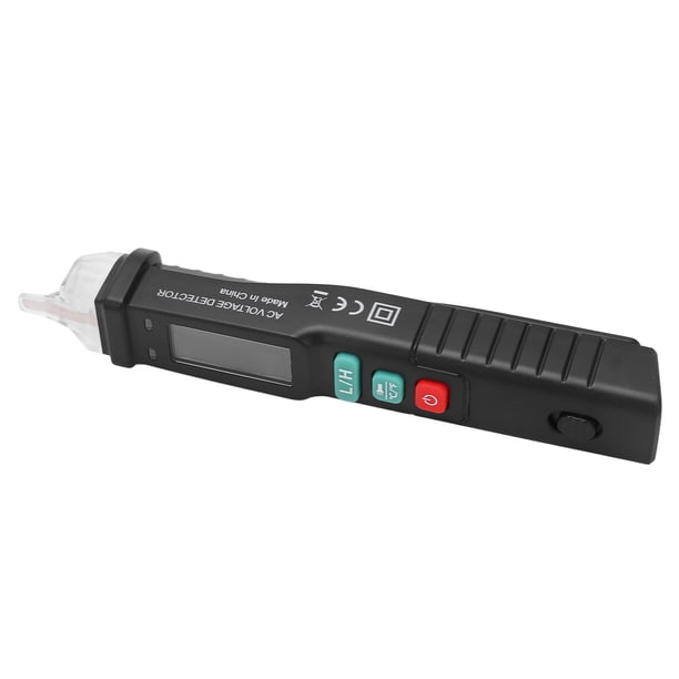 Probador de voltaje, bolígrafo detector de voltaje de CA, herramienta de prueba de circuito eléctrico, bolígrafo probador de voltaje de CA, integración perfecta Jadeshay A