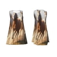 thumbnail image 7 of Naloa Horses running Print Women's Summer Spring Casual Beach Sundress,Vacation Sleeveless Tank Crewneck Loose Dresses, 7 of 7