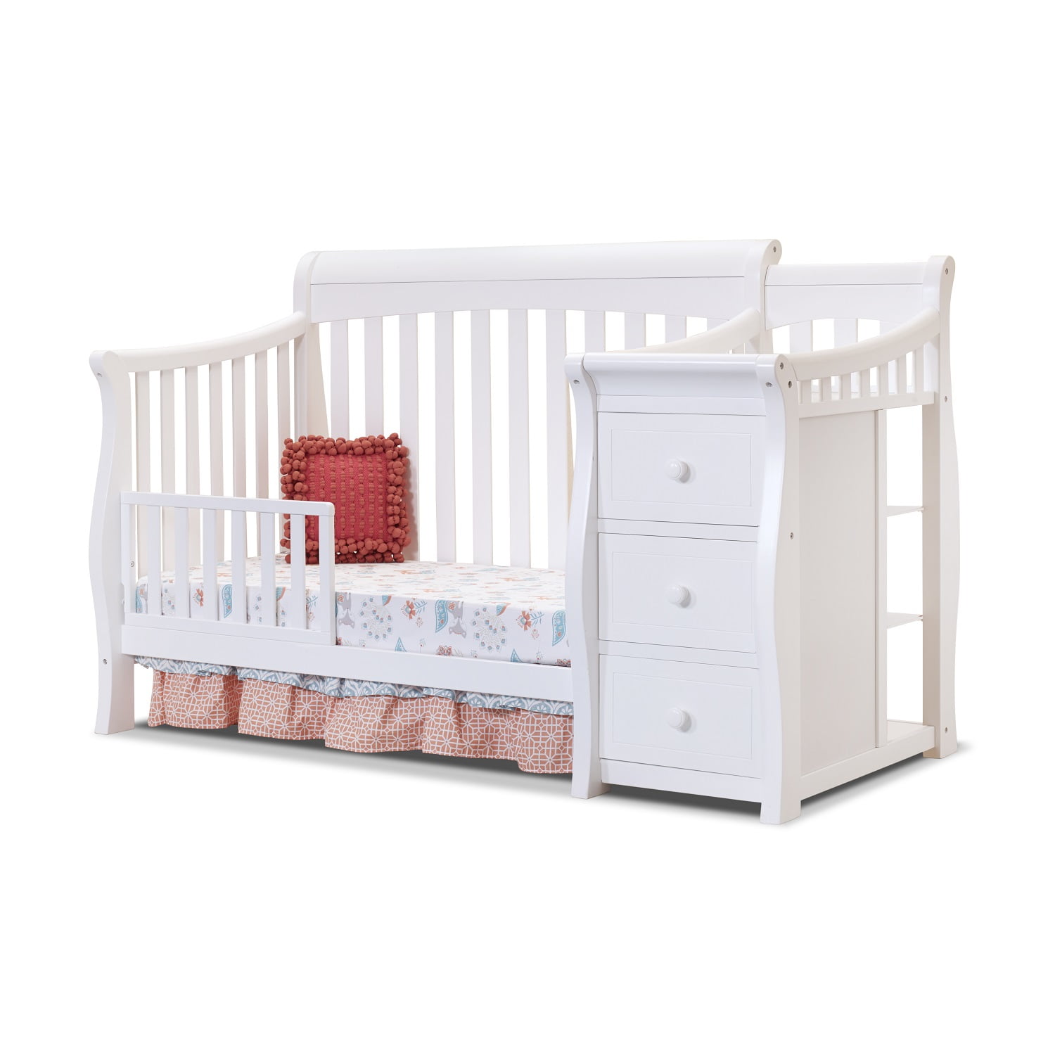 Sorelle Princeton Elite 4 In 1 Convertible Crib And Changer