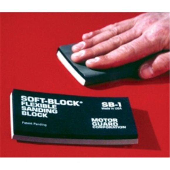 Motor Guard SB-1 Flexible Sanding Block without Adhesives